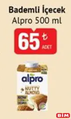 ALPRO BADEMLİ İÇECEK 500 ML ALPRO BADEMLİ İÇECEK 500 ML